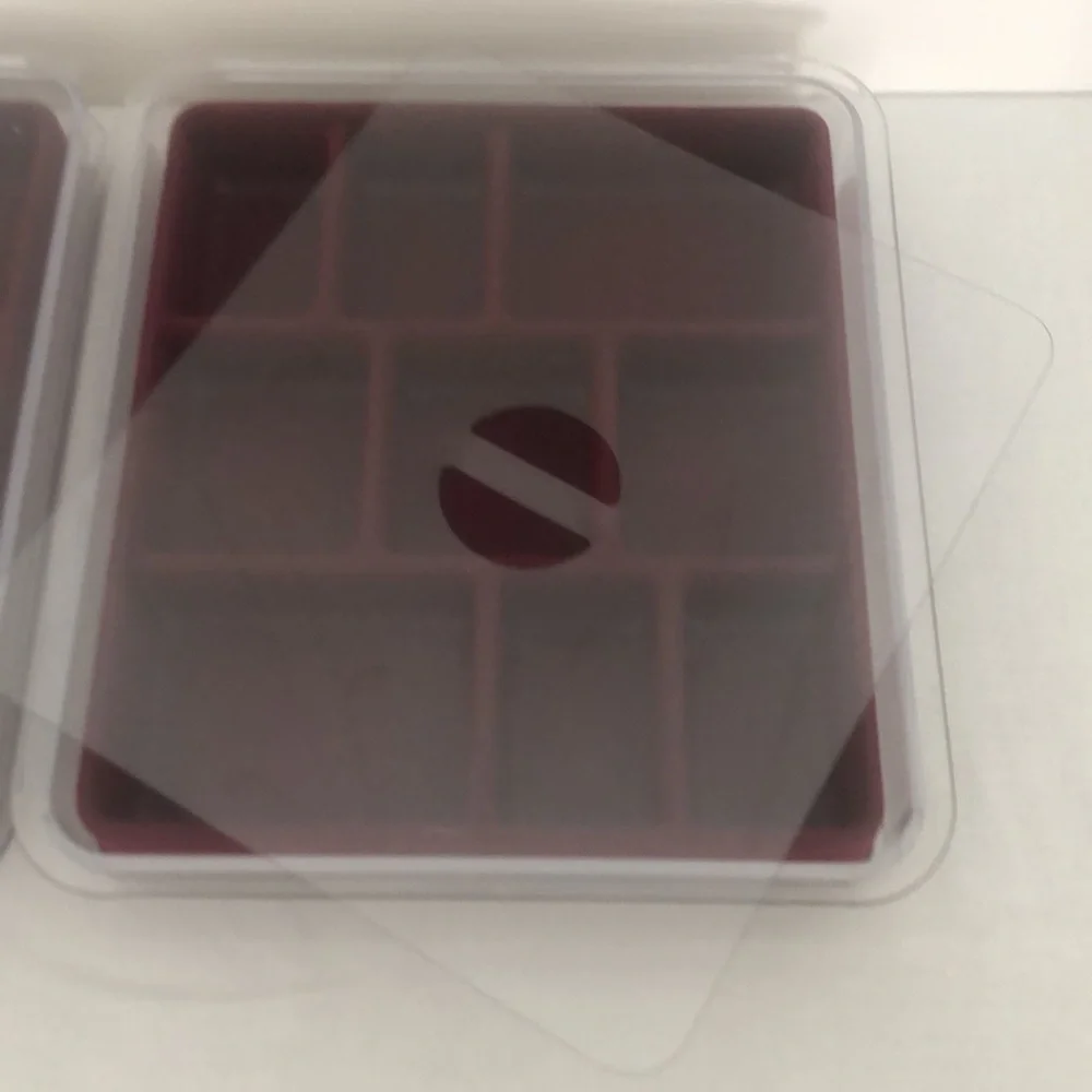 Two Velvet Jewelry Trays with Lids